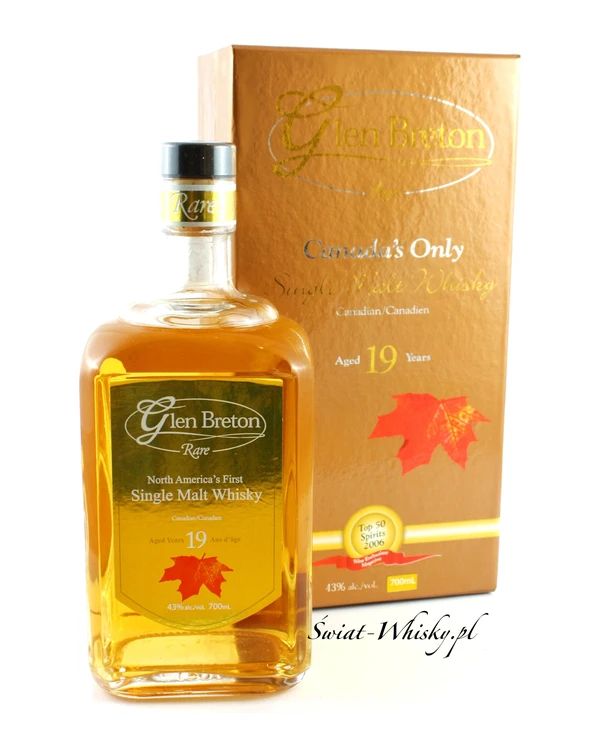 Glen Breton Rare 19 YO Single Malt