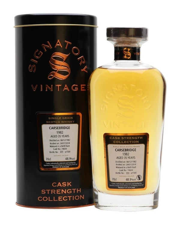 Carsebridge 35 YO Signatory Vintage 1982 Cask Strength