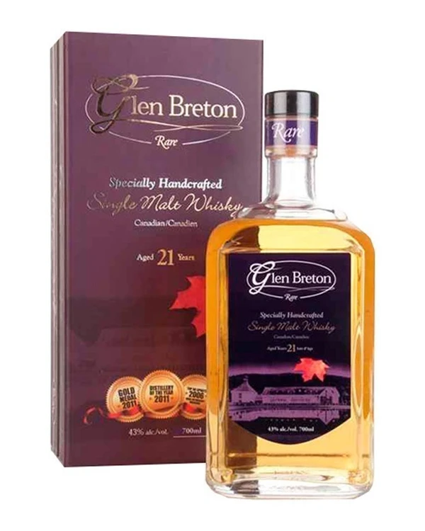 Glen Breton Rare 21 YO Canada's First Single Malt Whisky
