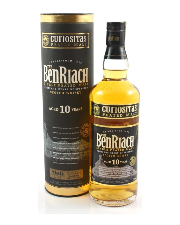 Benriach 10 YO Curiositas Peated Malt