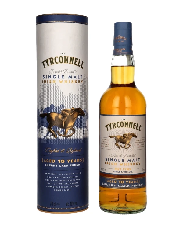 Kilbeggan Distilling Co. 10 YO Tyrconnell Sherry Cask Finish