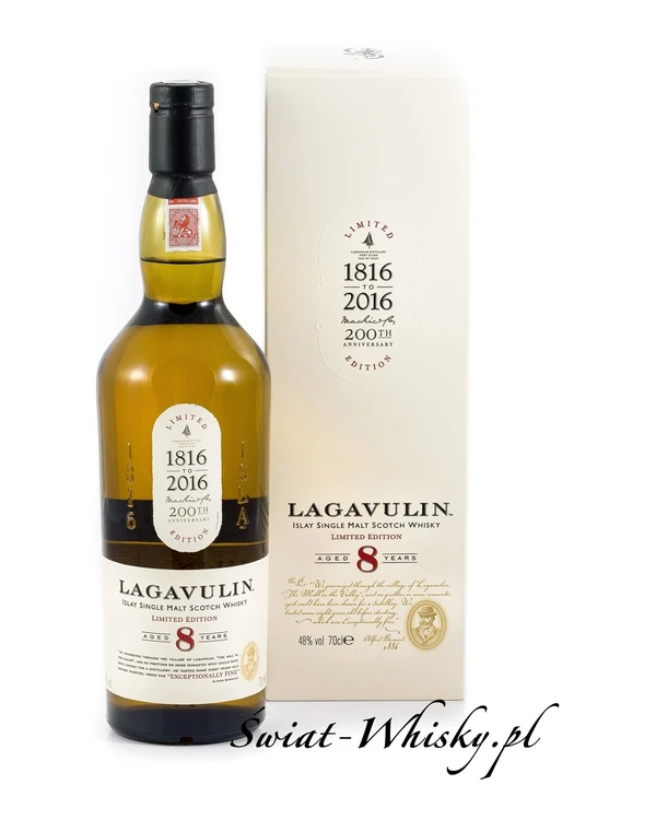Lagavulin 8 YO 200 Th Anniversary Limited Edition