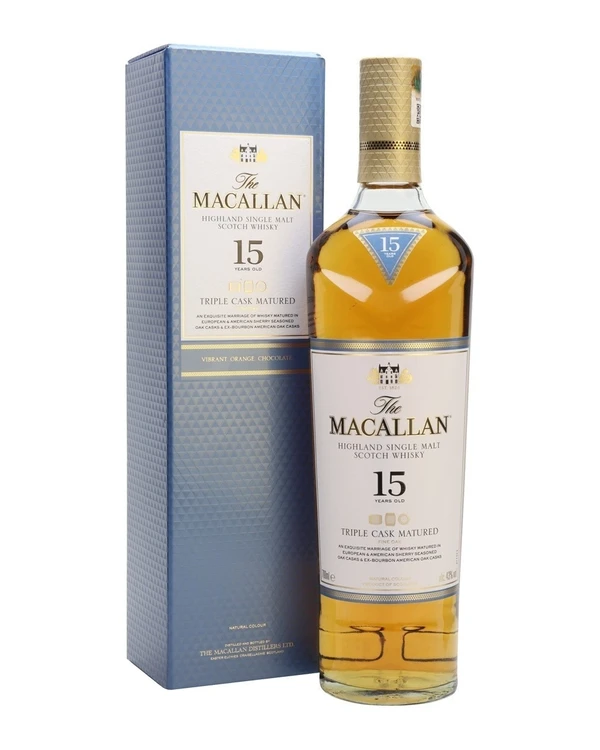 The Macallan 15 YO Macallan Triple Cask