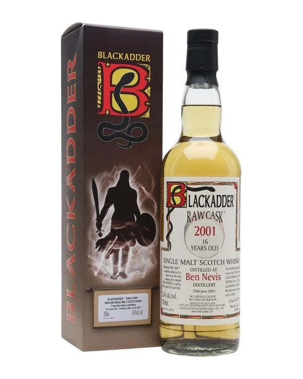 Blackadder 16 YO Ben Nevis Blackadder Raw Cask 2001