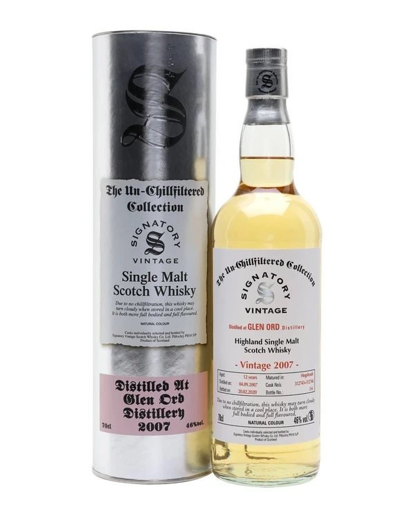 Glen Ord 12 YO Signatory Vintage 2007