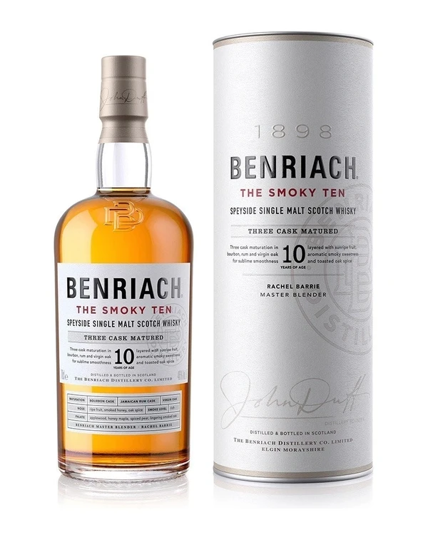 Benriach 10 YO The Smoky Three Cask Matured Single Malt