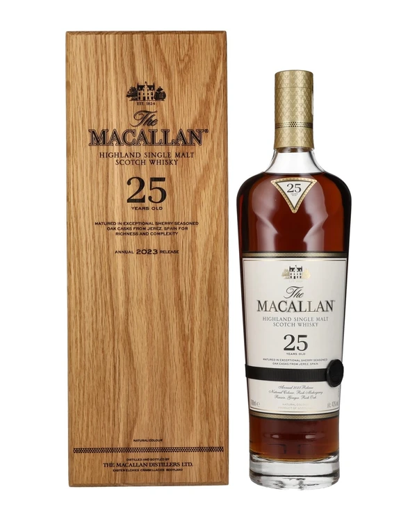 The Macallan 25 YO Macallan Sherry Oak 2023