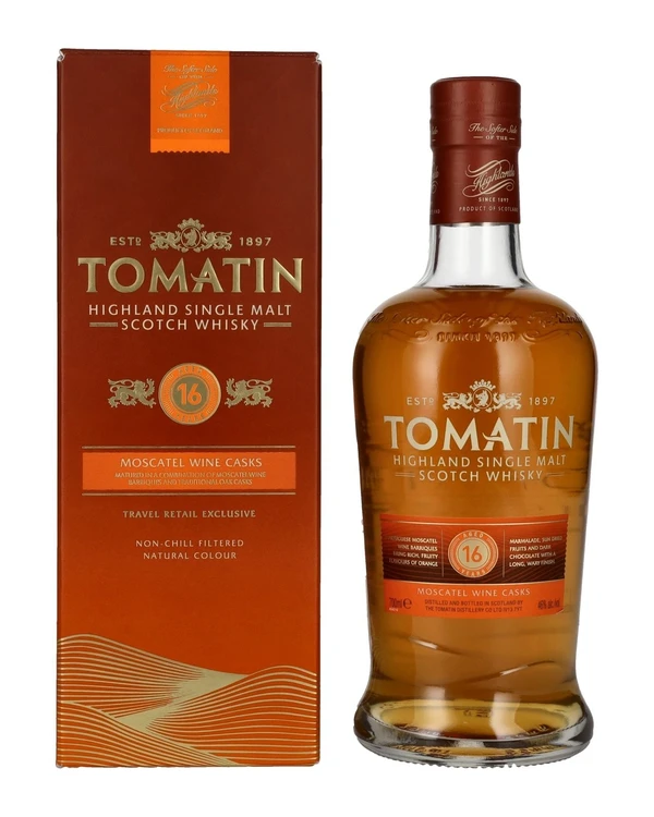 Tomatin 16 YO Moscatel Wine Casks