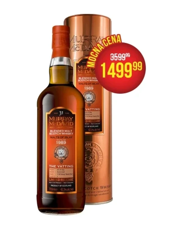 Murray McDavid 31 YO Malts Of Islay 1989 Murca Tawny