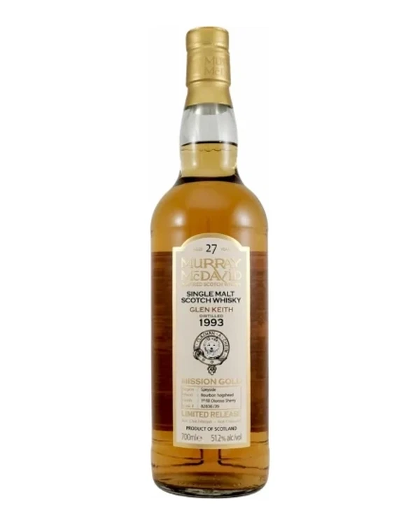 Glen Keith 27 YO Murray McDavid Glen Keith 1993 Oloroso Sherry