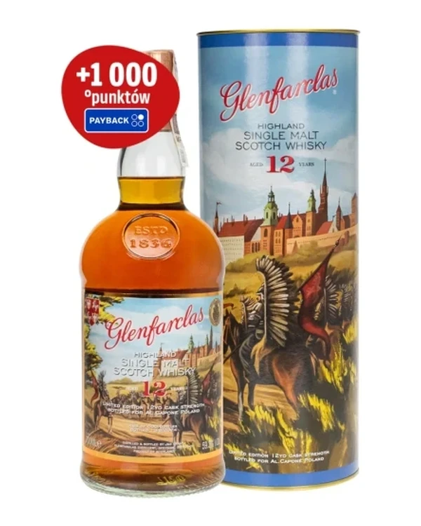 Glenfarclas 12 YO Stolice Polski Kraków