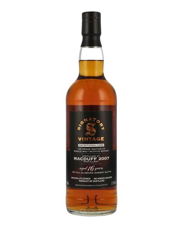 Macduff 16 YO 2007 Single Malt Signatory Vintage Edition #3 57,1