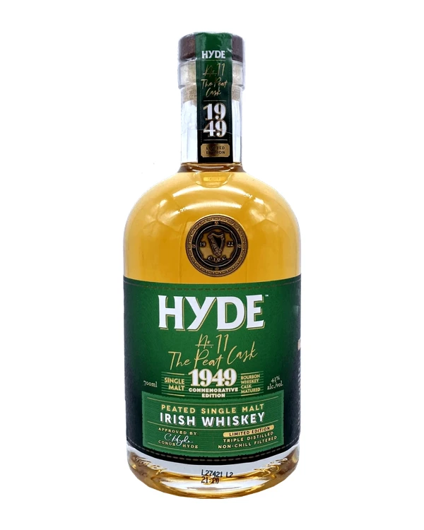 Hyde #11 Peated Single Malt Bourbon Cask Matured