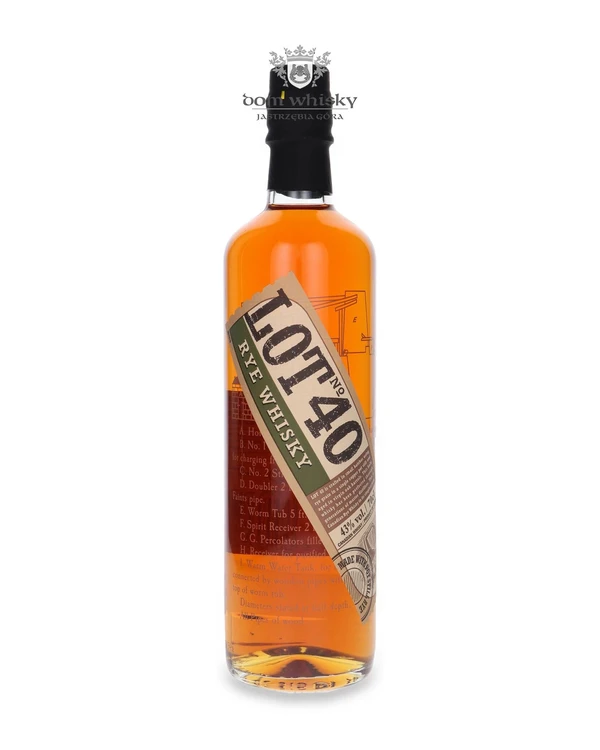 Lot No. 40 Rye Whisky Canadian