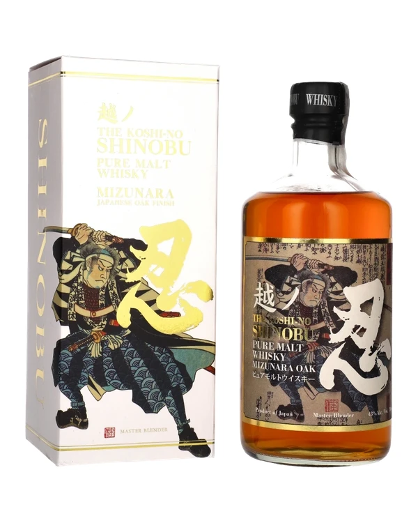 Shinobu Distillery The Koshi-No Shinobu Pure Malt Whisky Mizunara Oak