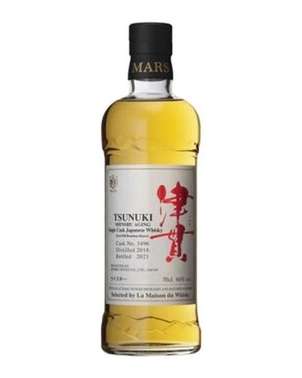 Mars 2016 Single Cask Tsunuki Shinsu Aging 2021 #3496