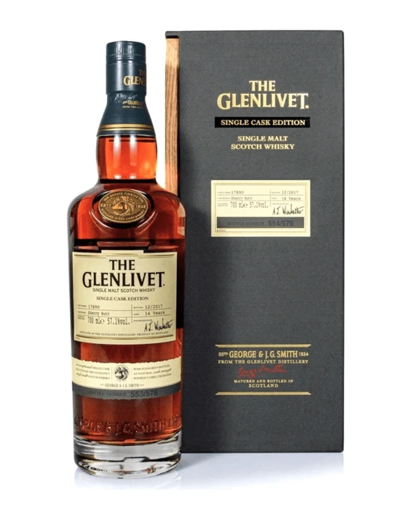 The Glenlivet 14 YO Sherry Butt Single Cask