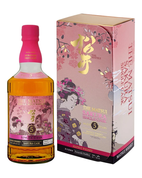 The Matsui Sakura Single Cask 5 YO Single Malt