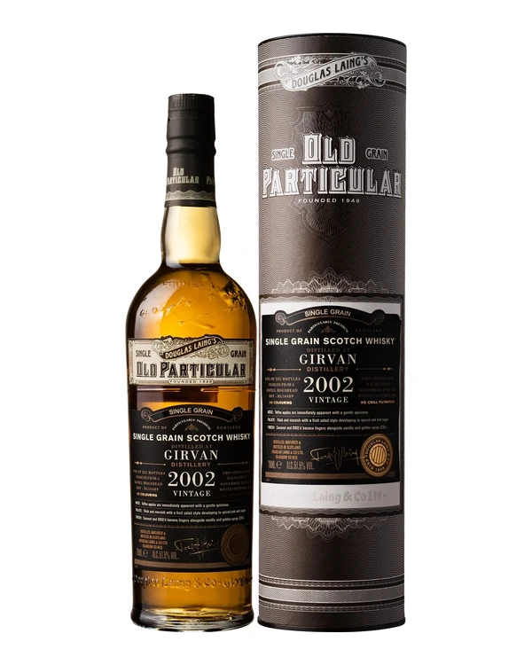 Girvan 19 YO Old Particular Grain Girvan 2002 51,5