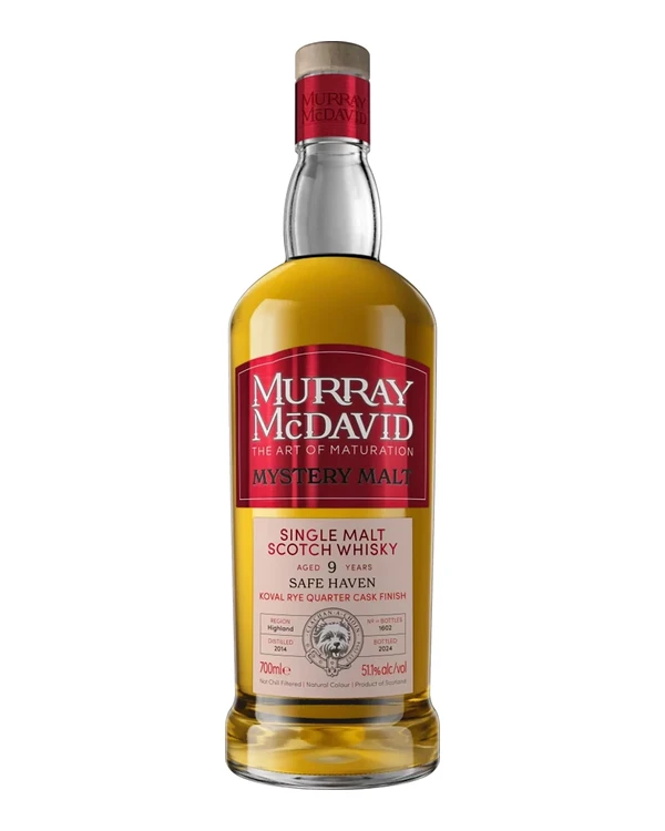 Koval Distillery 9 YO Murray McDavid Safe Haven Mystery Malt Koval Rye Cask