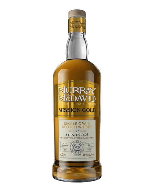 Strathclyde 37 YO Murray McDavid Strathclyde PX Sherry 1987 Mission Gold