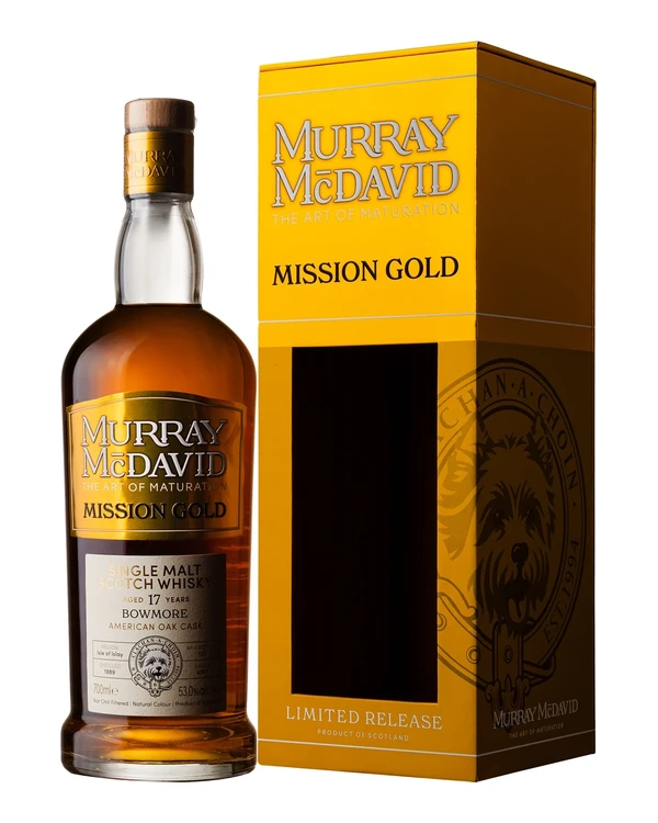 Bowmore 17 YO Murray McDavid Bowmore American Oak 1989 Mission Gold