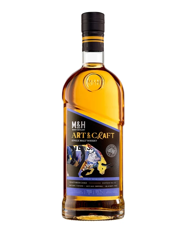 M&H Whisky Distilery M&h Arts&crafts Barley Wine Single Malt