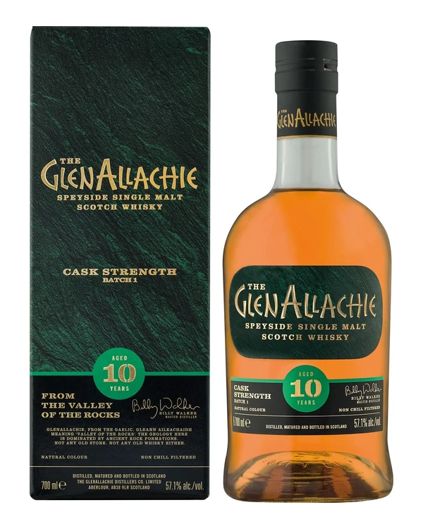 Glenallachie 10 YO Cask Strength
