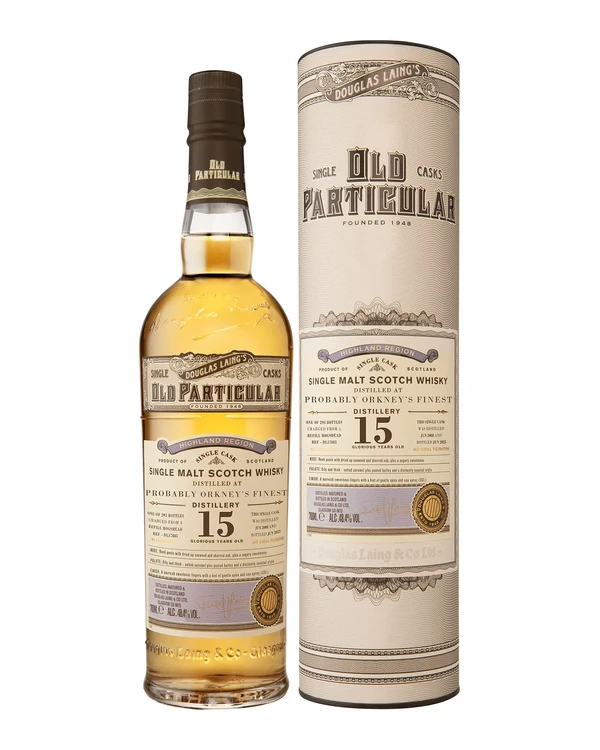 Douglas Laing 15 YO Old Particular Orkney Island 2008