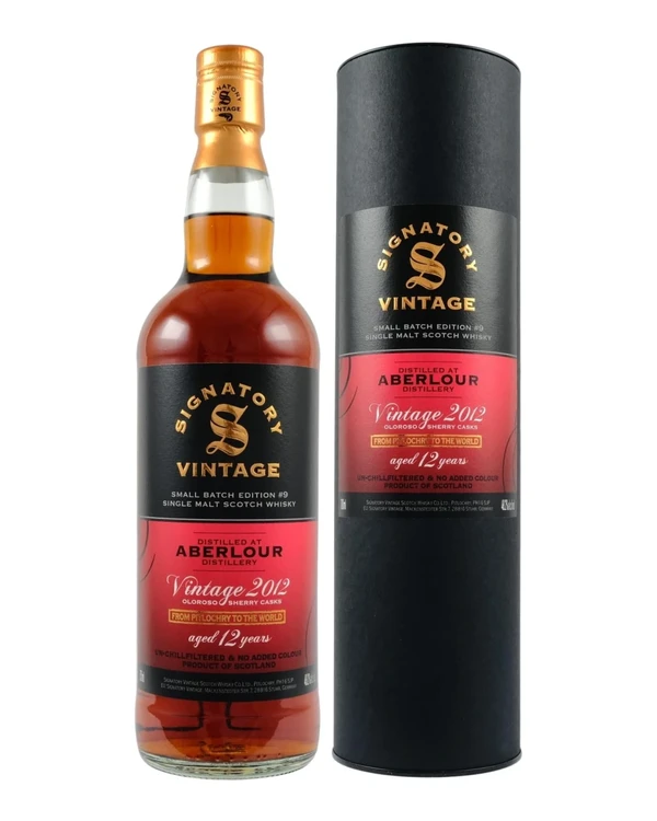 Aberlour 12 YO Signatory Aberlour 2012 Small Batch #10