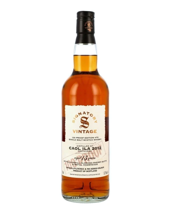 Caol Ila 13 YO Signatory Caol Ila 2012 100proof #70