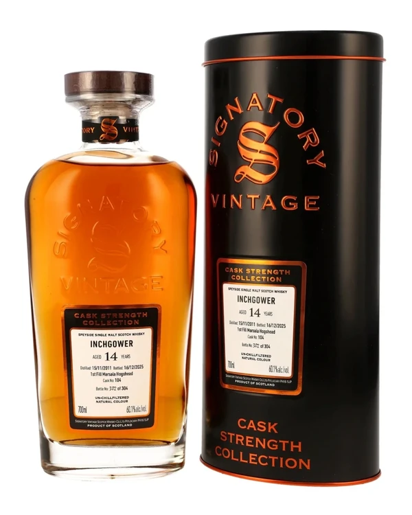 Inchgower 14 YO Signatory Inchgower 2011 Cask Strength