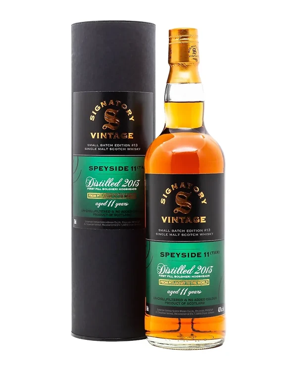 Signatory Vintage 11 YO Signatory Speyside (Tam) 2013 Small Batch #13