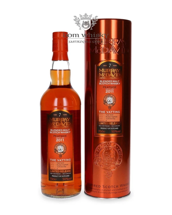 Murray McDavid 7 YO Peatside Blended Malt 7-Letni (D.2011, B.2019) Batch # 4 Murray McDavid
