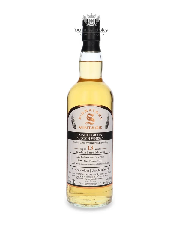 North British 14 YO 14-Letni (D.2009, B.2024) Signatory Vintage