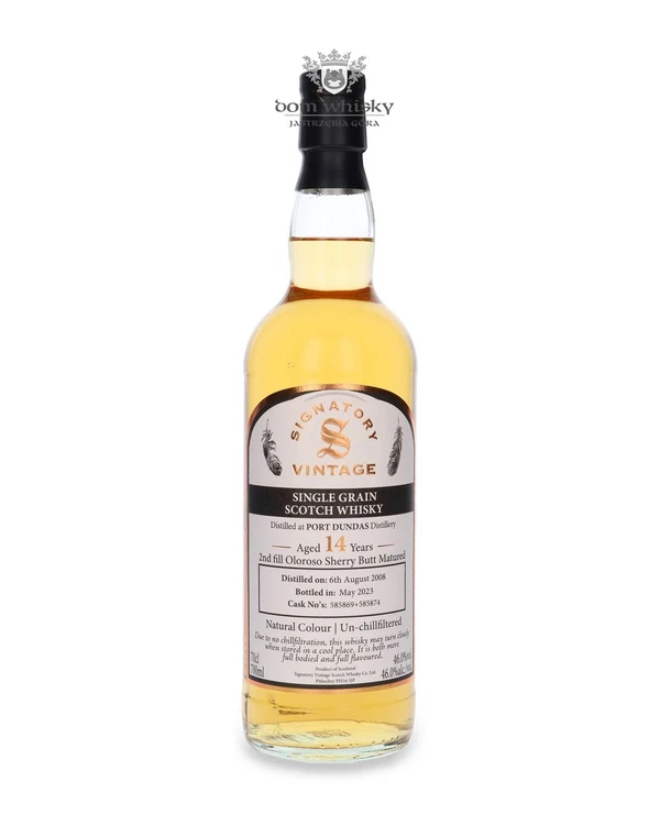 Port Dundas 14 YO 14-Letni (D.2008, B.2023) Signatory Vintage