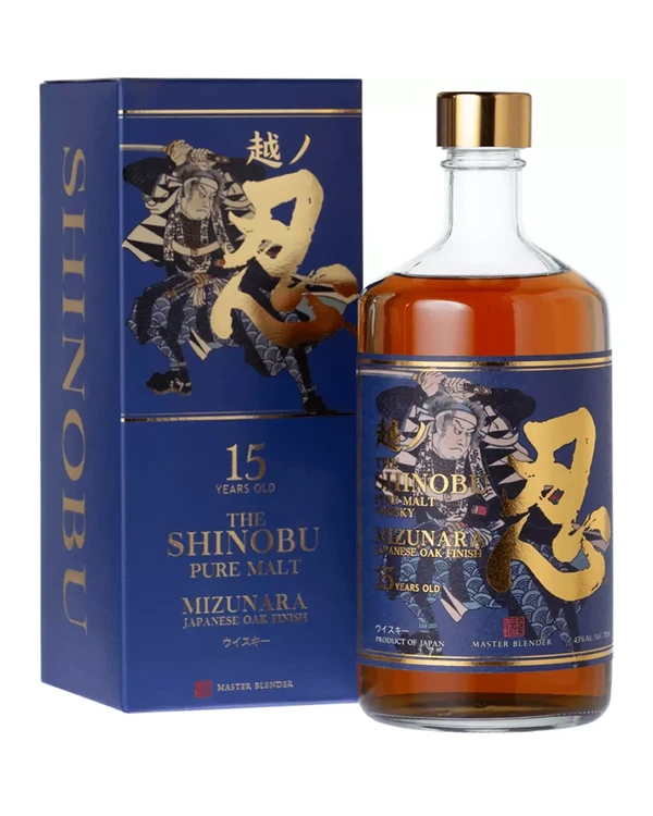 Shinobu Distillery 15 YO Pure Malt