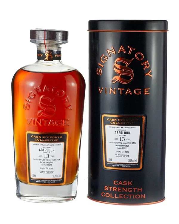 Aberlour 13 YO Signatory Aberlour 2012 Cask Strength