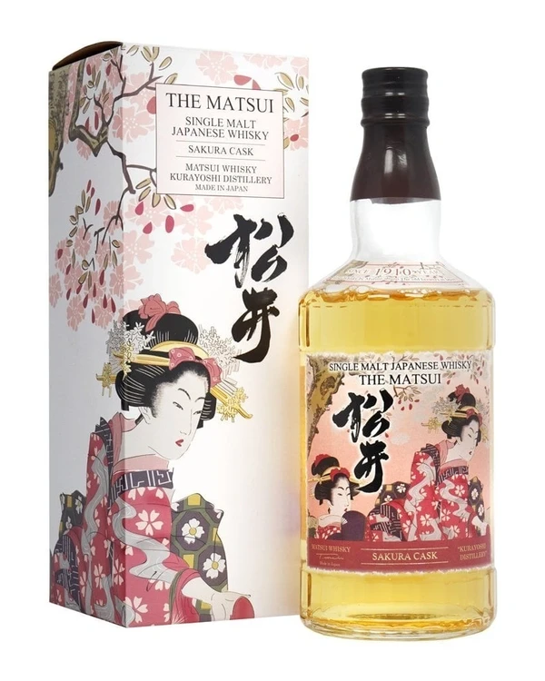 Matsui Single Malt Japanese Whisky Sakura Cask