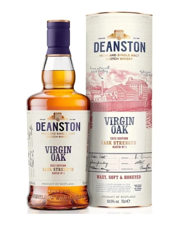 Deanston Virgin Oak Cask Strength Batch 1