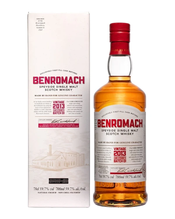 Benromach Cask Strength 2013 Batch 1